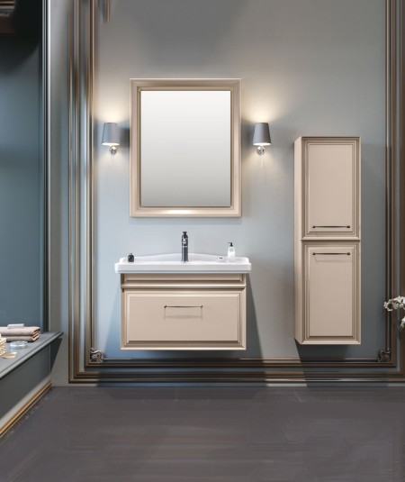 Orka Desıgn 80 CM Banyo Dolabı Takımı + Boy Dolabı Dahil