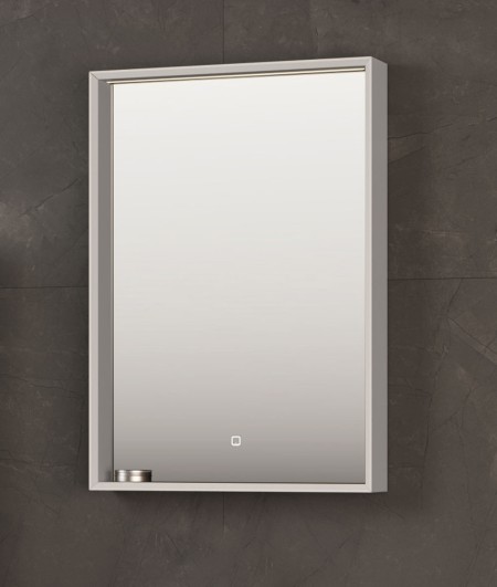 Orka Clay 65 Cm Üst Ayna Banyo Dolabı beyaz