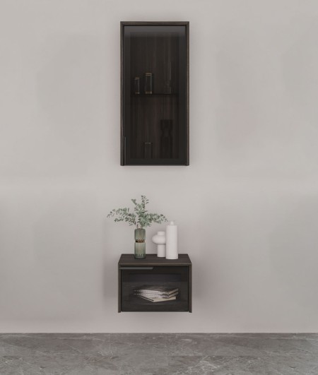 Noventa 45 cm Banyo Yan Asma Dolabı