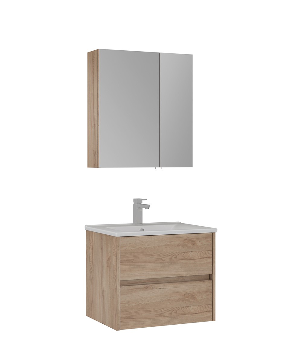 Orka Side 65 CM Çekmeceli Banyo Dolabı Takım