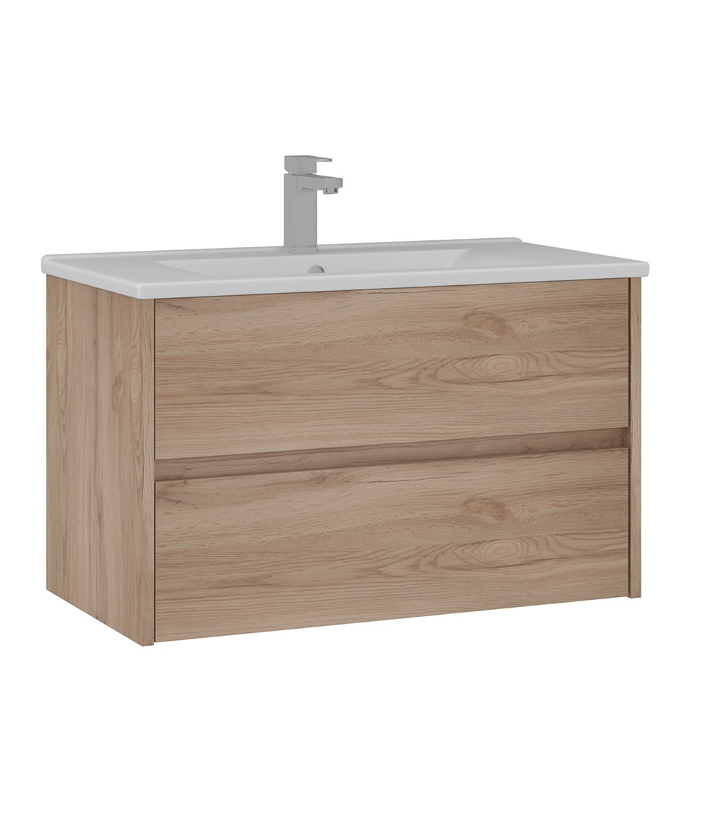 Orka Side 85 CM Çekmeceli Banyo Alt Dolabı