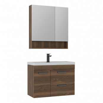 Orka Nova 80 CM Banyo Dolabı Takım