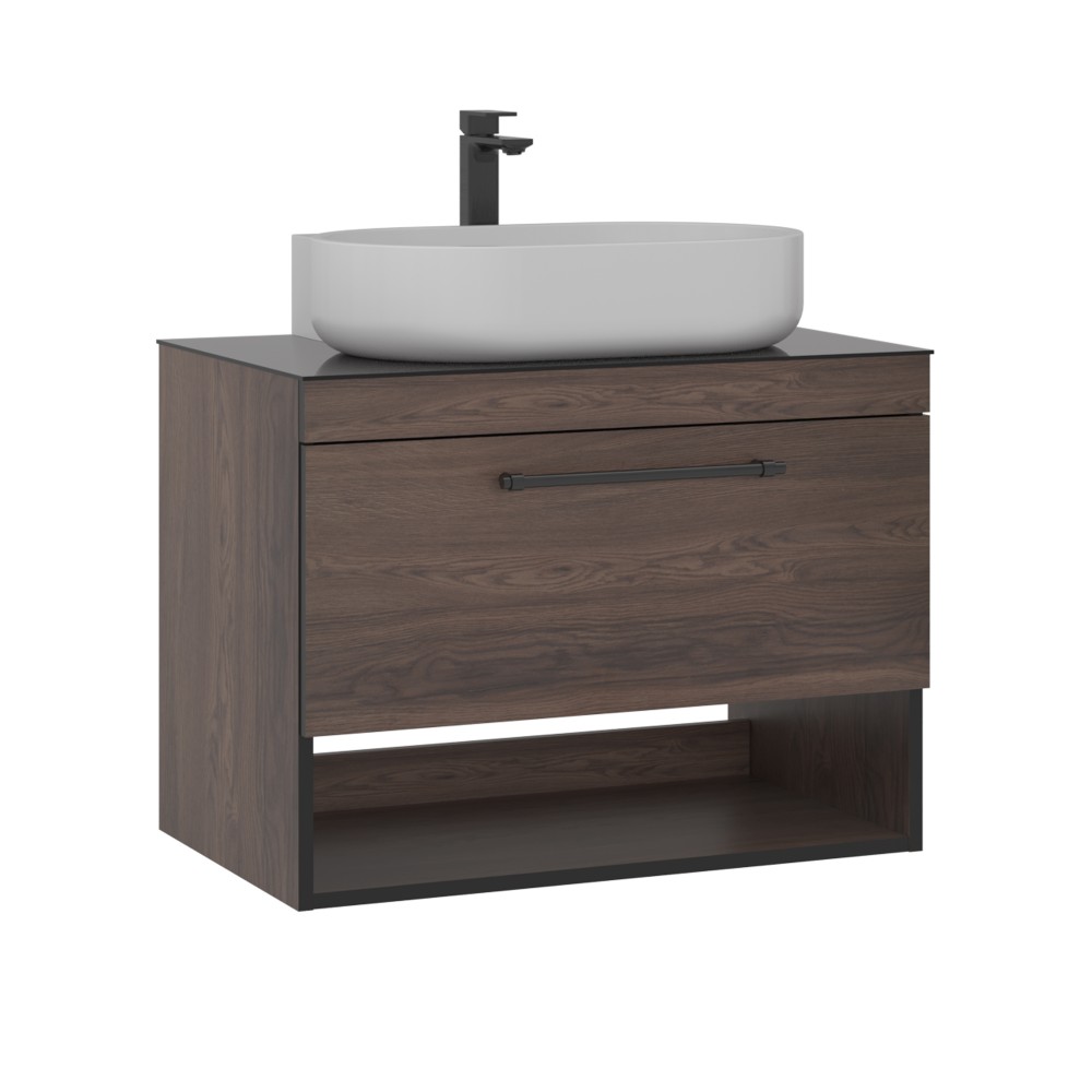 Orka Knidos 90 CM Banyo Dolabı Alt Modül + Lavabo