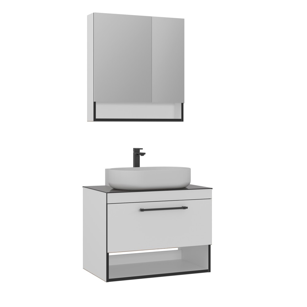 Orka Knidos 90 Banyo Dolabı Takım (Boy Dolabı Hariç)