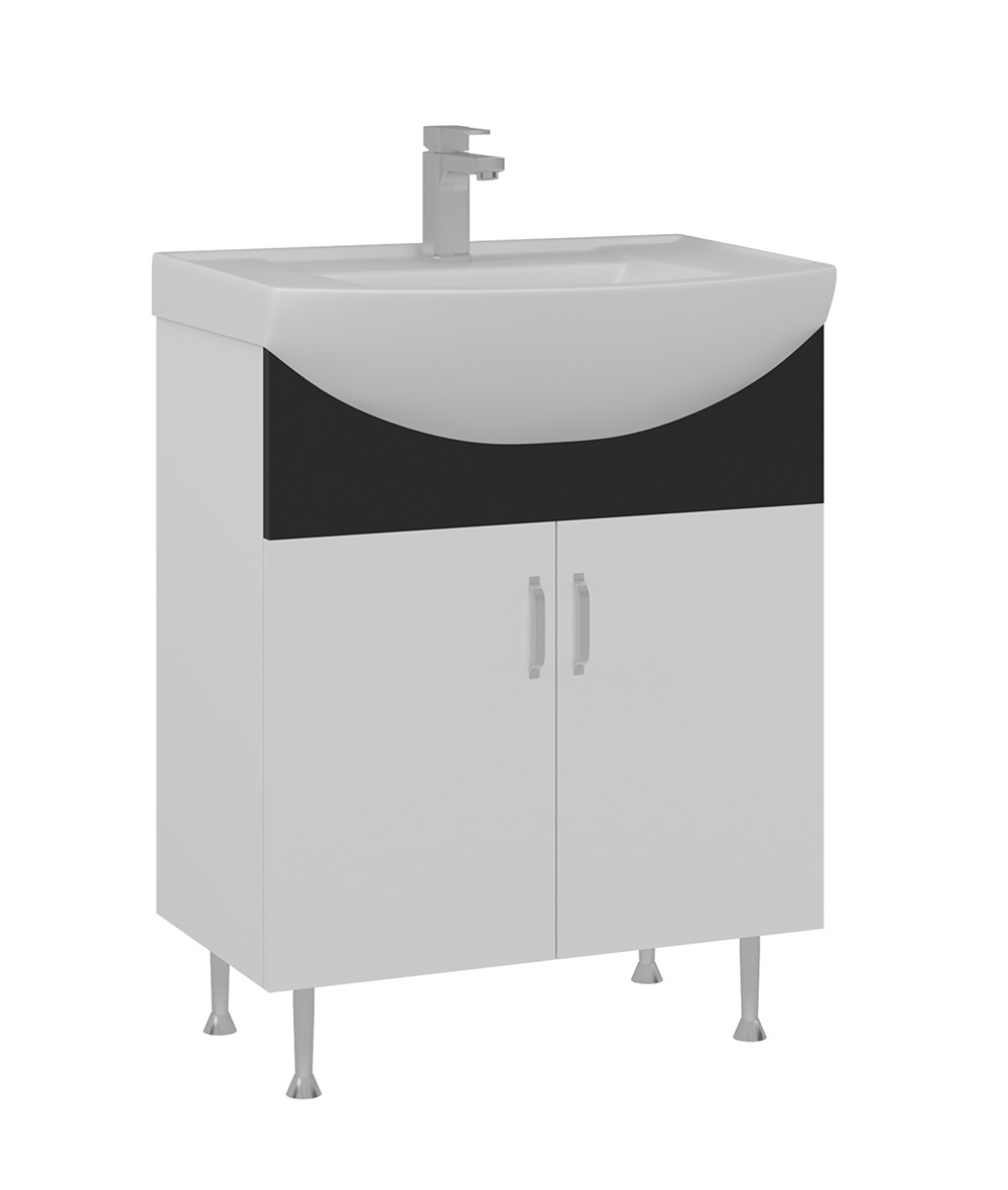 Orka Duru 65 cm Ayaklı Banyo Alt Dolab