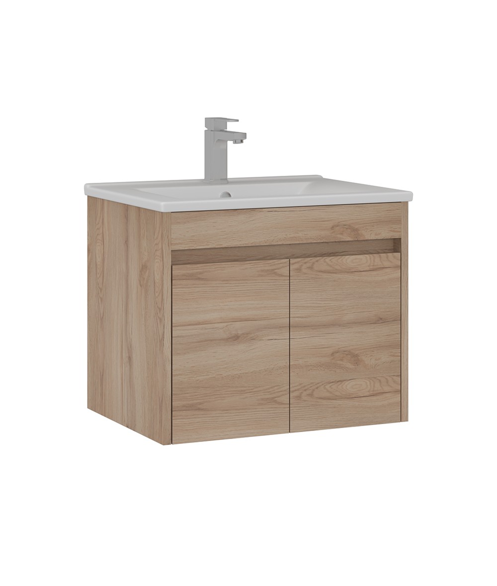 Orka Side 65 CM Kapaklı Banyo Alt Dolabı