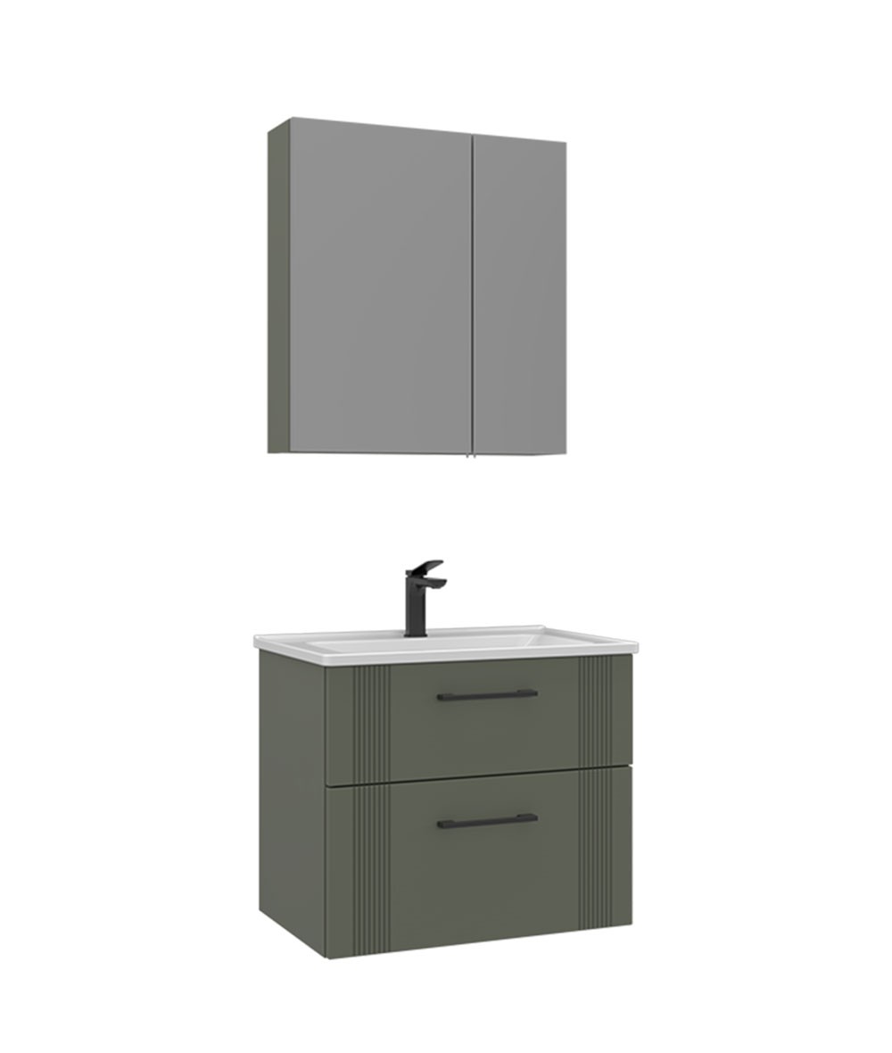 Orka Bari 65 cm Banyo Dolabı Takımı