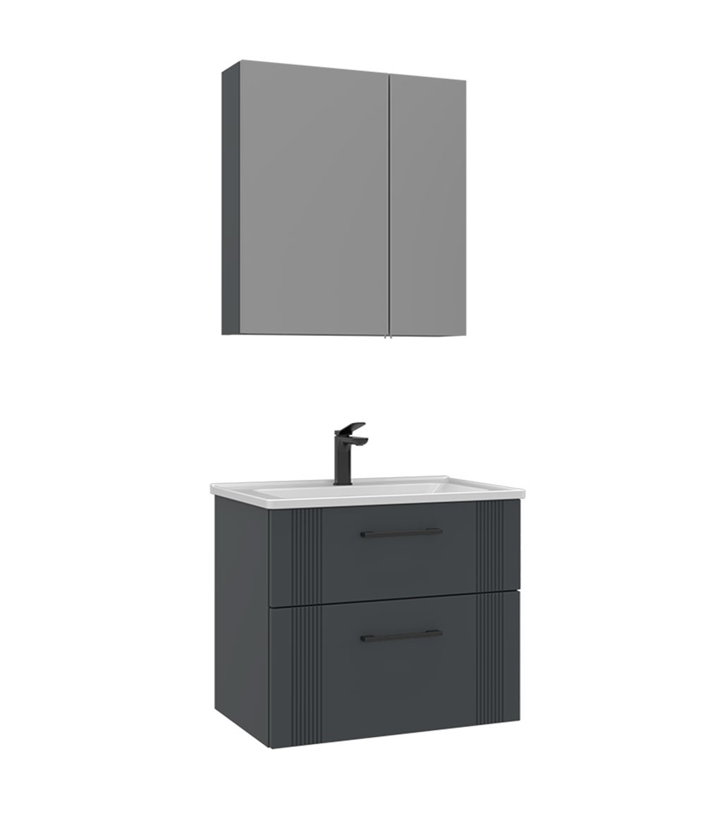 Orka Bari 65 cm Banyo Dolabı Takımı