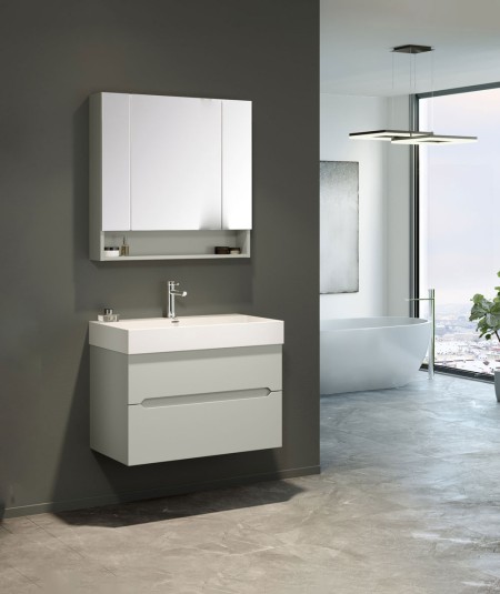 Orka malta 80 cm banyo dolabı