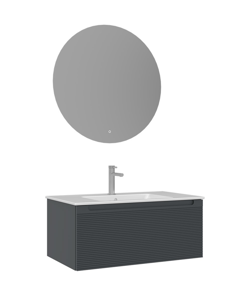 ORKA Olbia 80 cm Banyo Dolabı Takımı
