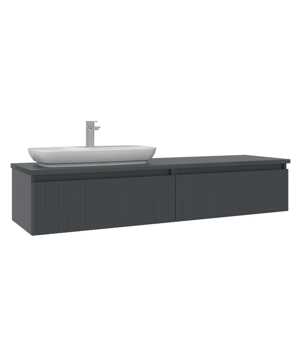 Orka Lentia 160 cm Banyo Alt Dolabı
