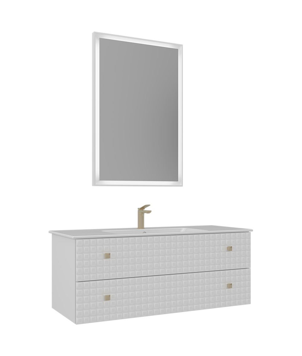 Orka Lipari 120 cm Banyo Dolabı Takımı