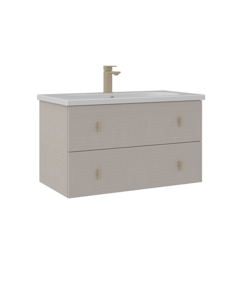 Orka Milazzo 80 cm Asma Banyo Alt Dolabı